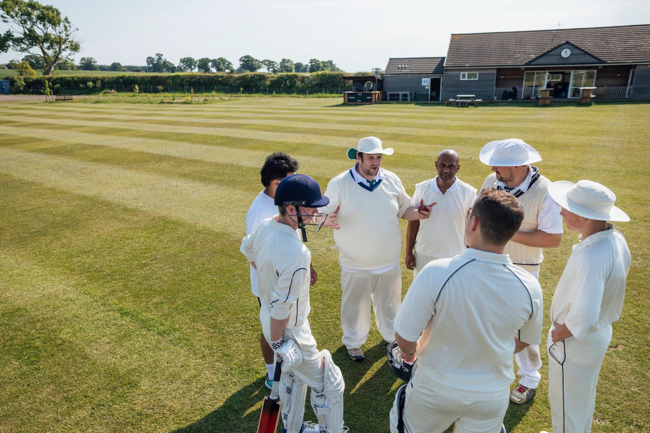 cricket team group photo