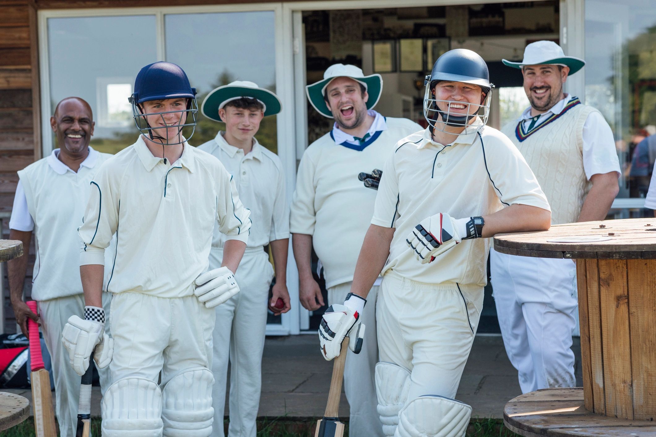 Cricket team group photo